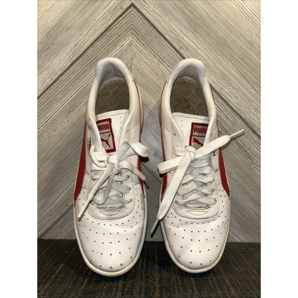 Puma GV Special Men’s 8.5 Red & White Shoes - Picture 2 of 10